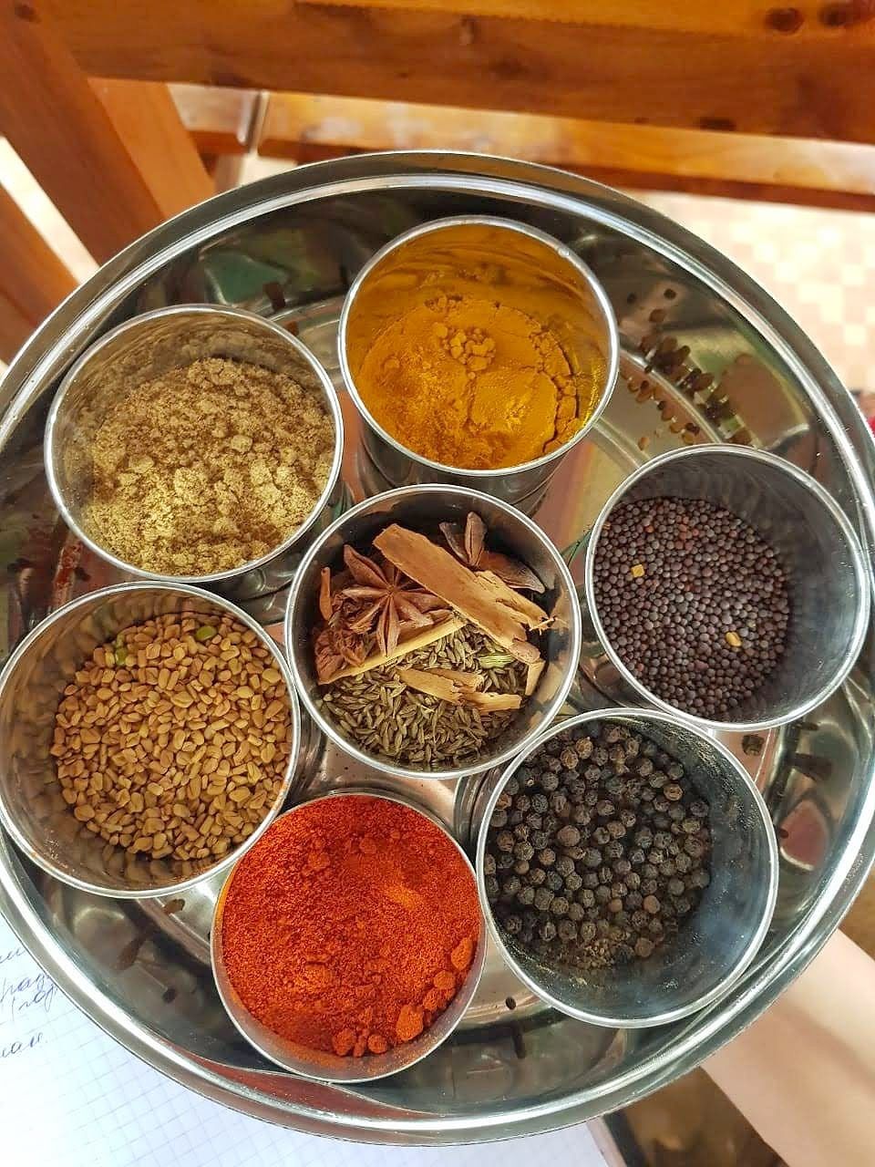 Spices for Ayurvedic preparations